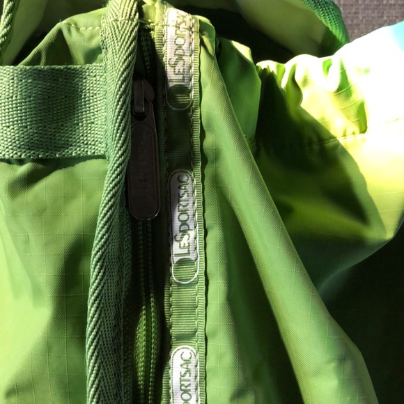 LeSportsac Green Medium Backpack - Picture 3 of 7